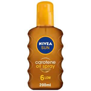 Nivea Sun Carotene Oil Spray 6 With Vitamin E 200ml