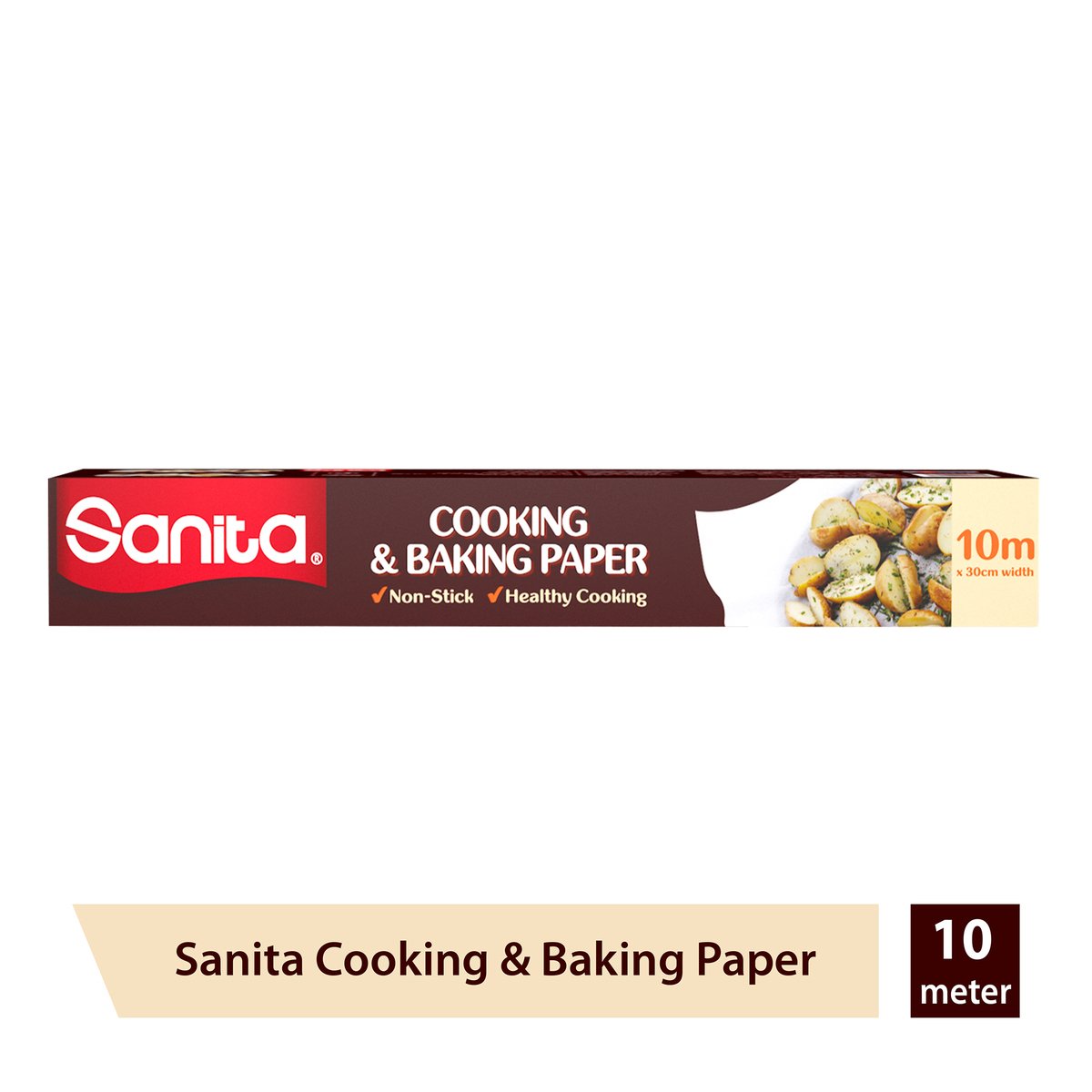 Sanita Cooking & Baking Paper Size: 30cm x 10m 1Roll