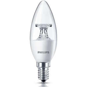 Philips LED Candle Bulb 5.5-40W E14 2700K 220-240V