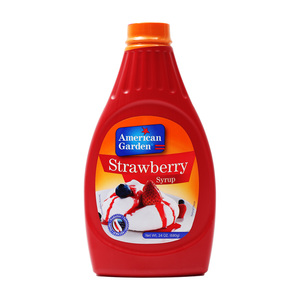 American Garden Strawberry Syrup 24oz