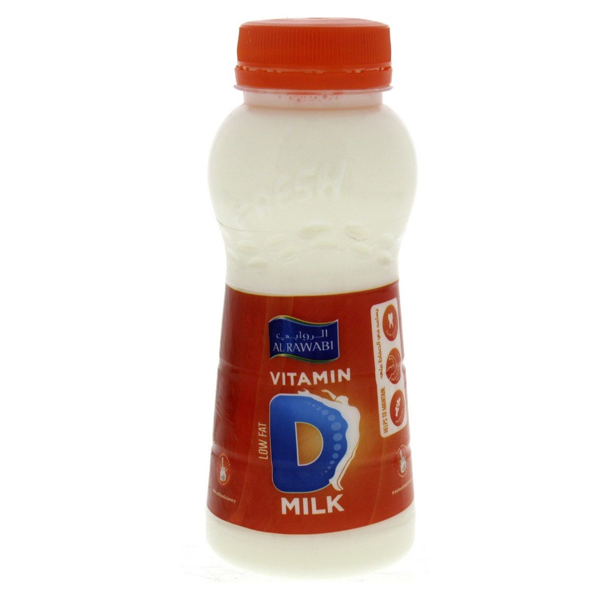 Al Rawabi Vitamin D Milk Low Fat 250 ml