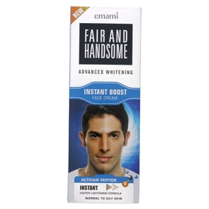 Emami Fair & Handsome Advanced Whitening Instant Boost Face Cream 100 ml