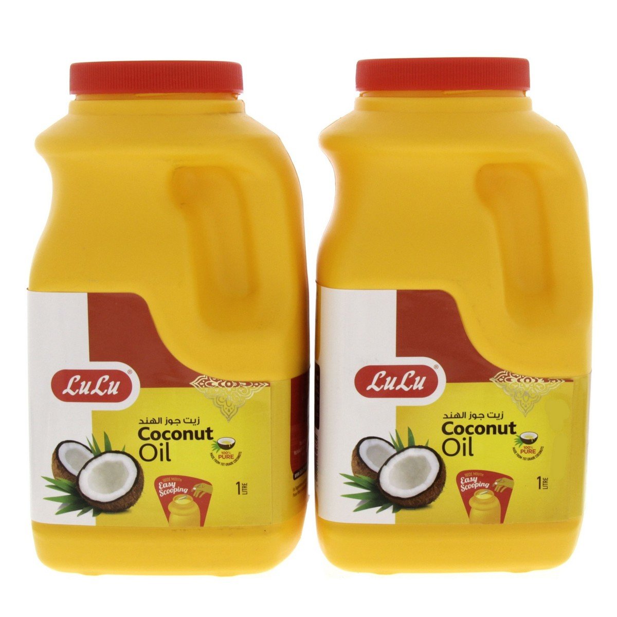 LuLu Coconut Oil Value Pack 2 x 1Litre