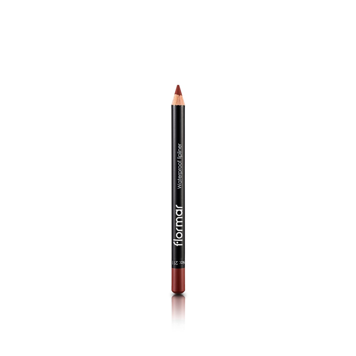Flormar Waterproof Lipliner Pencil - 211 Classical Brown 1pc