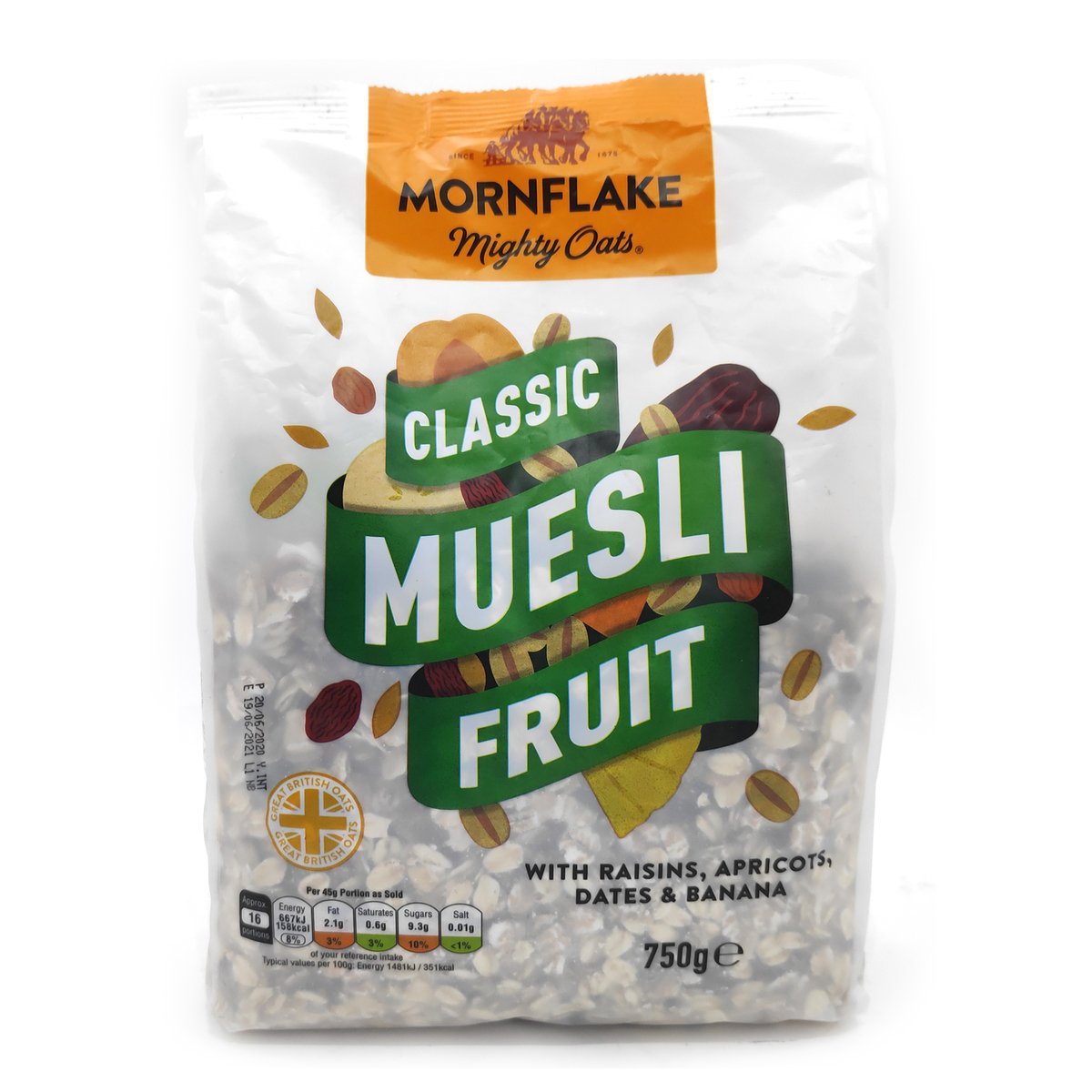 Mornflake Muesli with Fruit 750 g