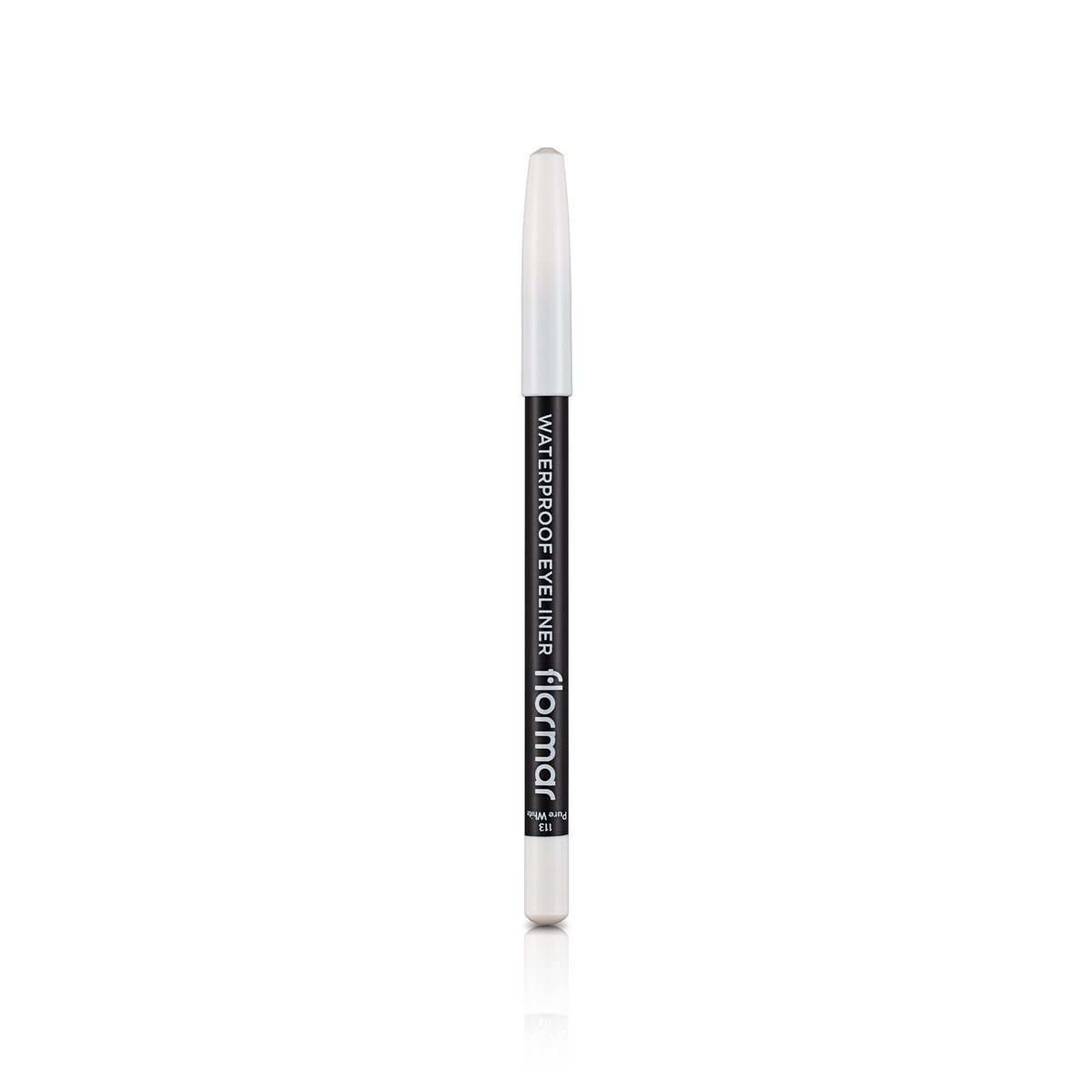 Flormar Waterproof Eyeliner Pencil - 113 Pure White 1pc