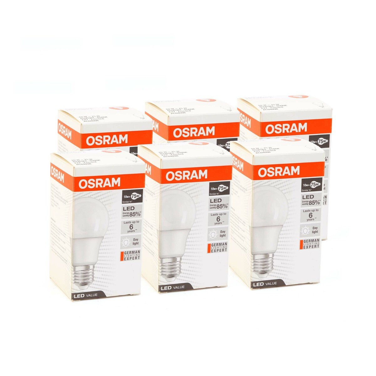 Osram LED Bulb 10W Day Light 6pcs