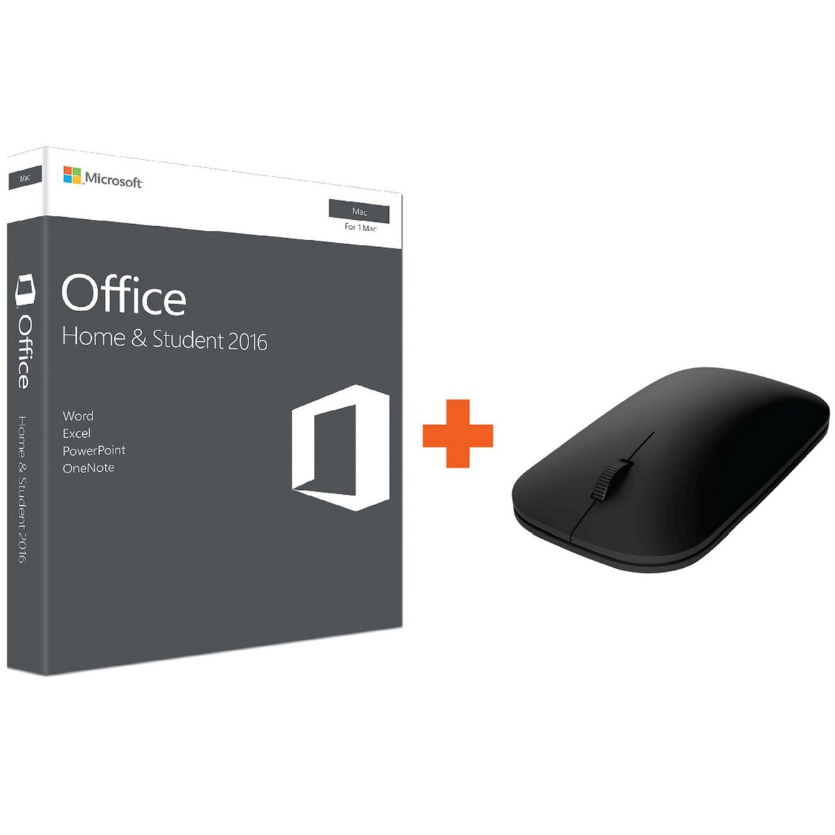 Microsoft Office Home & Student 2016 For MAC 2016 + Microsoft Designer Bluetooth Mouse