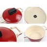Neoflam Cube Die-Casted Casserole  20cm Assorted Colors