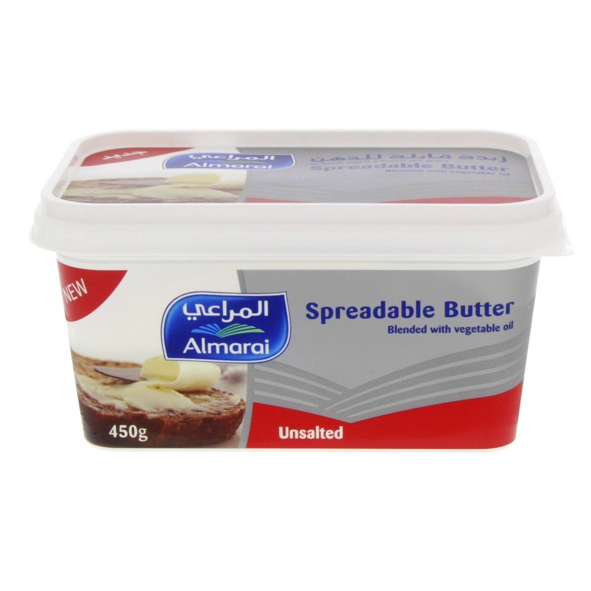 Almarai Spreadable Butter Unsalted 450 g