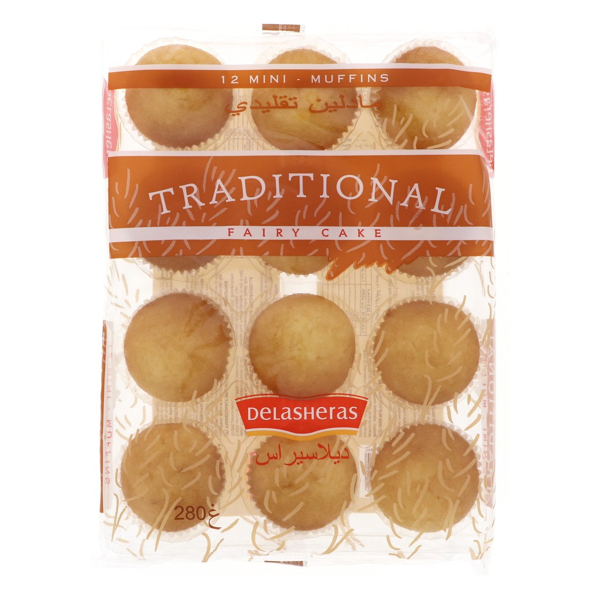 Delasheras Traditional Mini Muffins 12 pcs