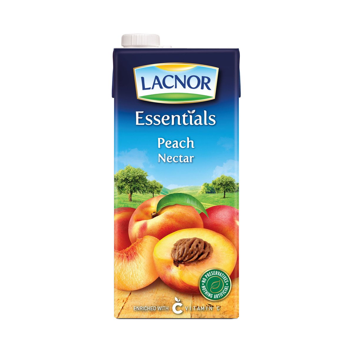 Lacnor Essentials Peach Nectar Juice 1 Litre