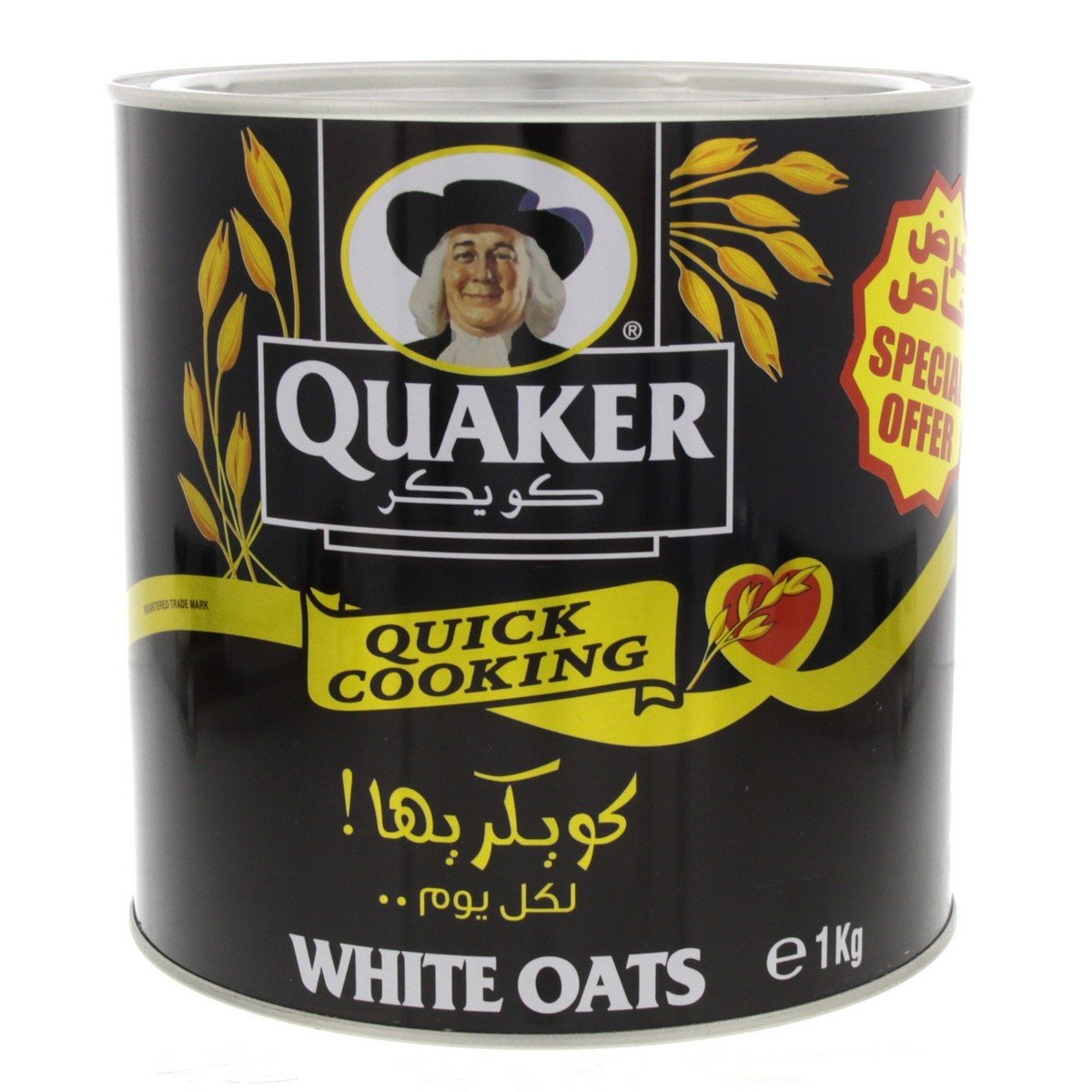 Quaker White Oats 1 kg