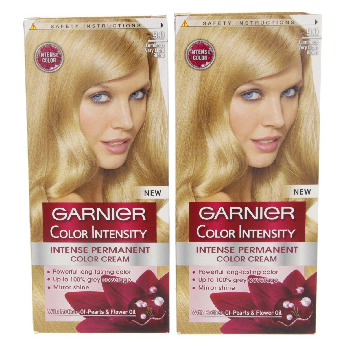 Garnier Color Intensity Permanent Color Cream 9.0 Light Blonde 1+1
