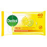 Dettol Fresh Antibacterial Skin Wipes 40 pcs