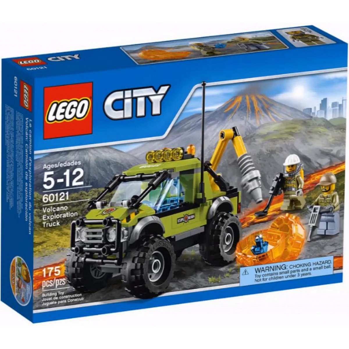 Lego Volcano Exploration Truck 60121