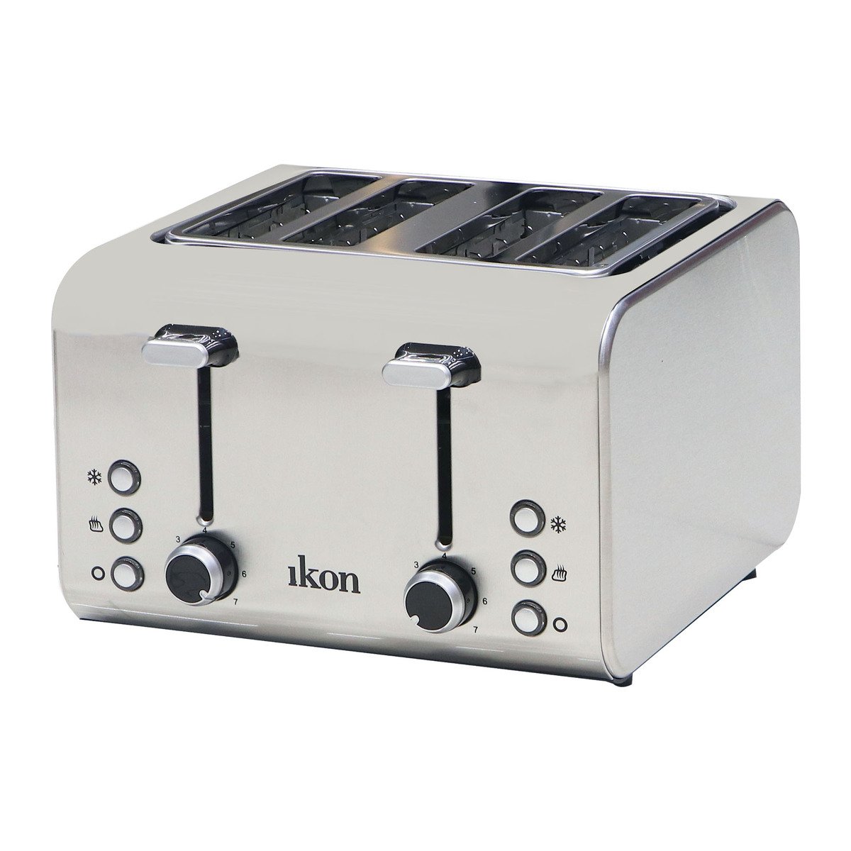 Ikon Stainless Steel Bread Toaster 4Slice IK8590A