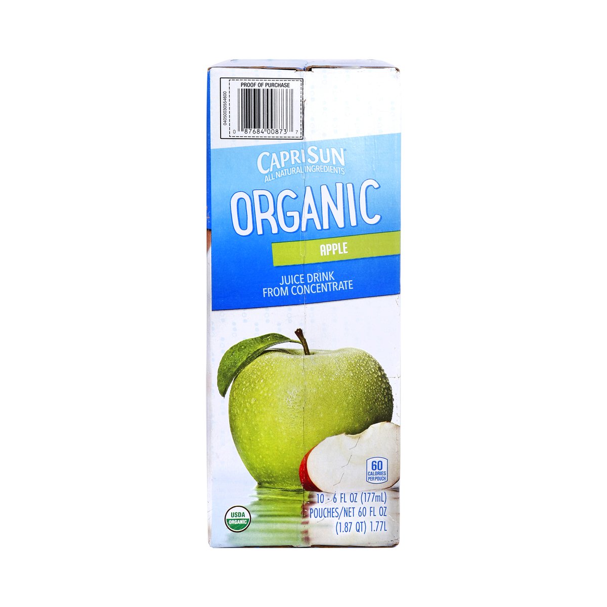 كابري سن عصير تفاح عضوي بدون سكر مضاف 10 × 177 مل