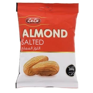 LuLu Almond Salted 200g