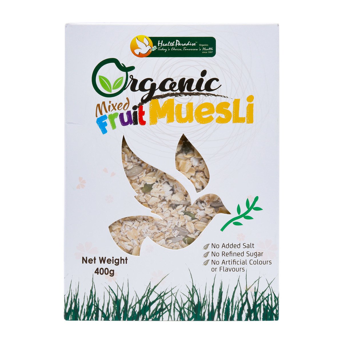 Health Paradise Organic Mixed Fruit Muesli 400g