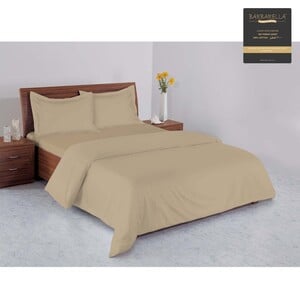 Barbarella Bed Sheet 160x240cm Brown 500TC