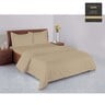Barbarella Bed Sheet 240x260cm Brown 500TC