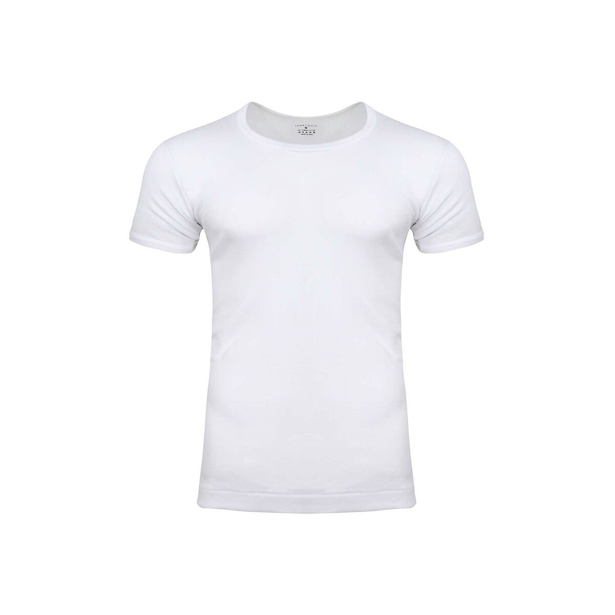 John Louis Men's U Neck T-Shirt 3Pcs Pack White XX-Large