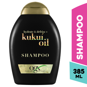 OGX Shampoo Hydrate & Defrizz + Kukui Oil 385ml