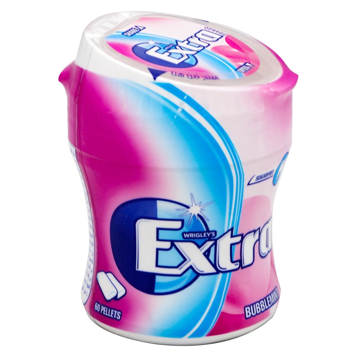 Wrigley's Extra Bubble Mint Gum 60 pcs
