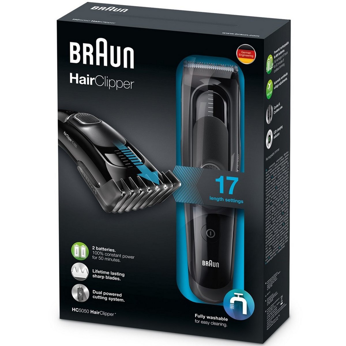 Braun Hair Clipper HC-5050