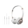 Motorola Pulse 2 Over Ear Wired Headphones With Mic White