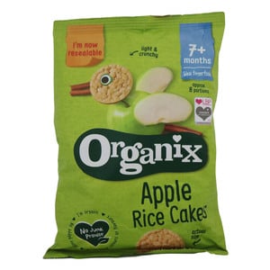 Organix Organic Apple Rice Cake 50g