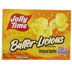 Jolly Time Butter.Licious Microwave Pop Corn 298 g