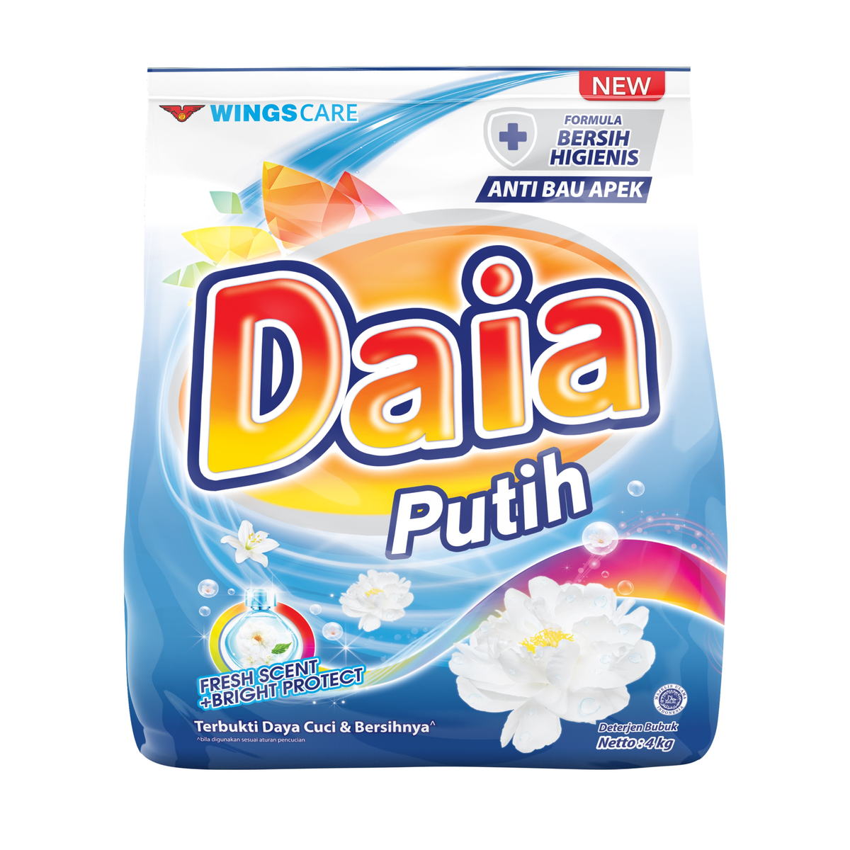 Daia Powder Detergent Putih Bag 4kg