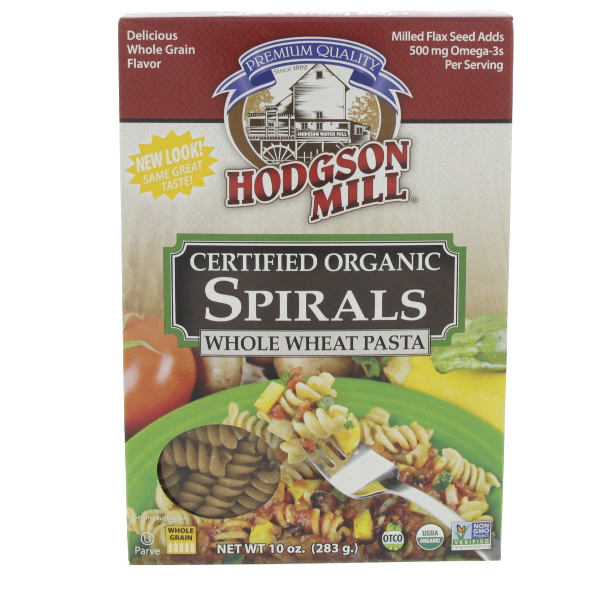 Hodgson Mill Organic Spirals Whole Wheat Pasta 283 g