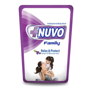 Nuvo Family Body Wash Relax & Protect Refill 400ml