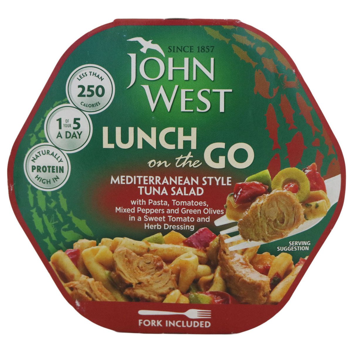 Johnwest Tuna Light Lunch Mediterranean 220g