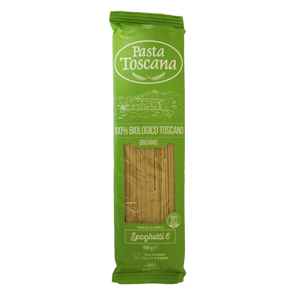 Pasta Toscana Organic Spaghetti 6 500g