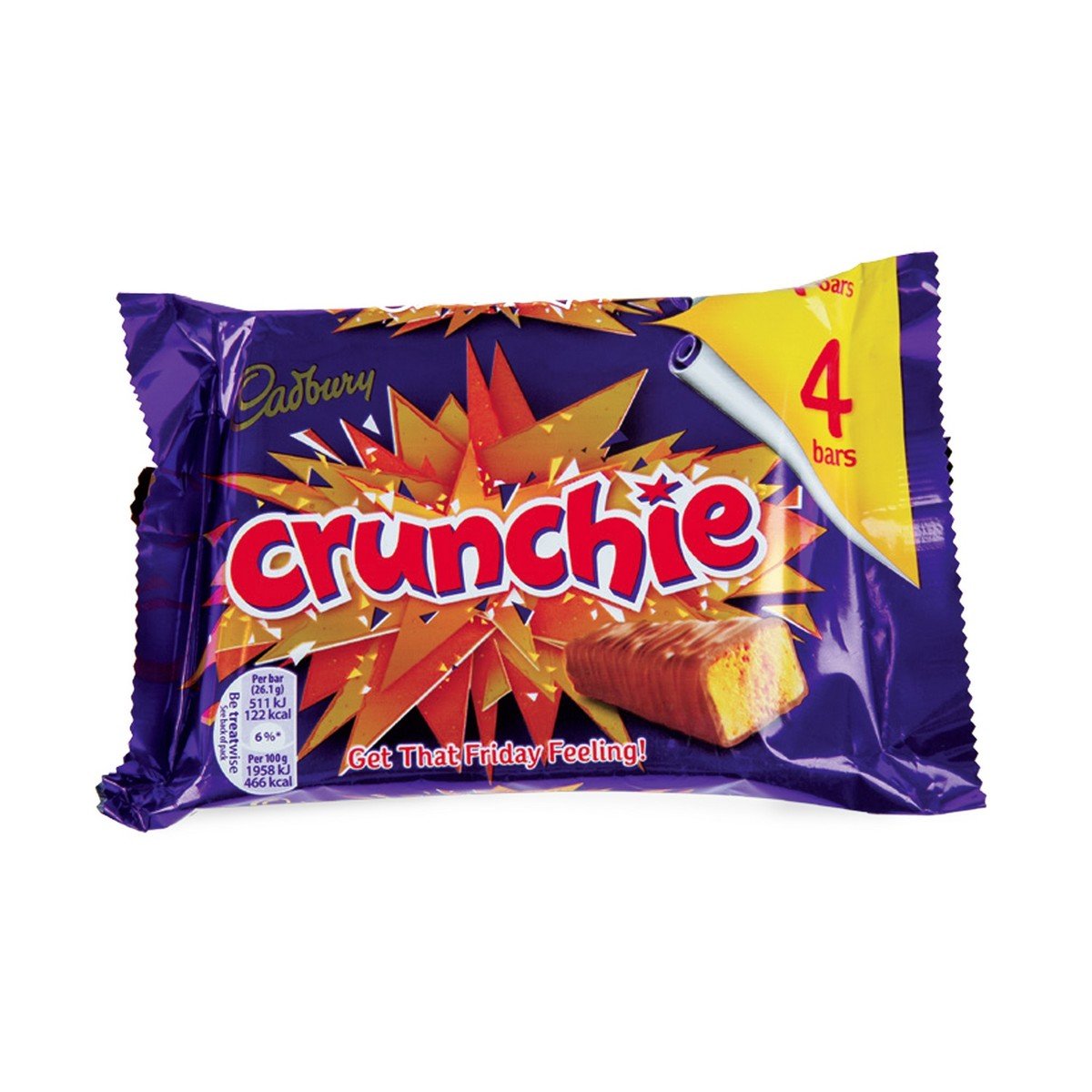 Cadbury Crunchie 4 x 26 g