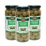 LuLu Spanish Olives Whole Green 3 x 200g