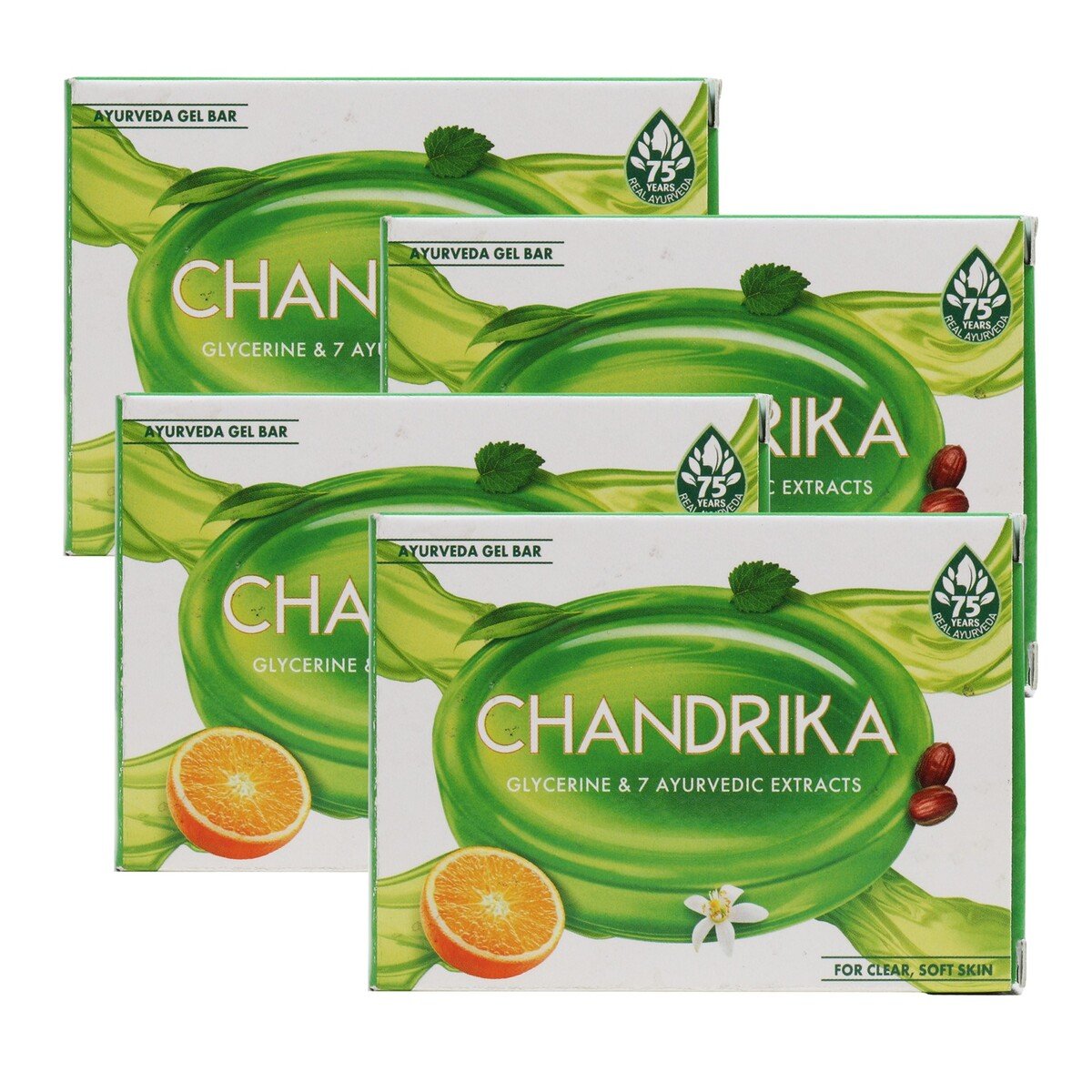 Chandrika Soap Value Pack 4 x 75g