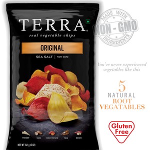 Terra Vegetable Chips Sea Salt Original 141g
