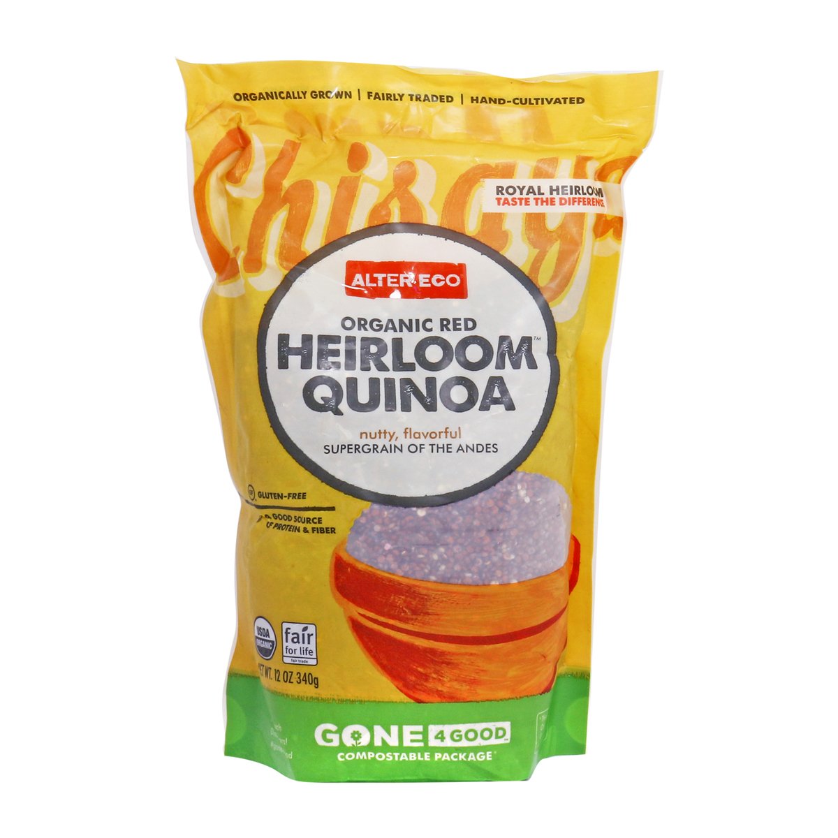 Alter Eco Organic Red Heirloom Quinoa 340 g