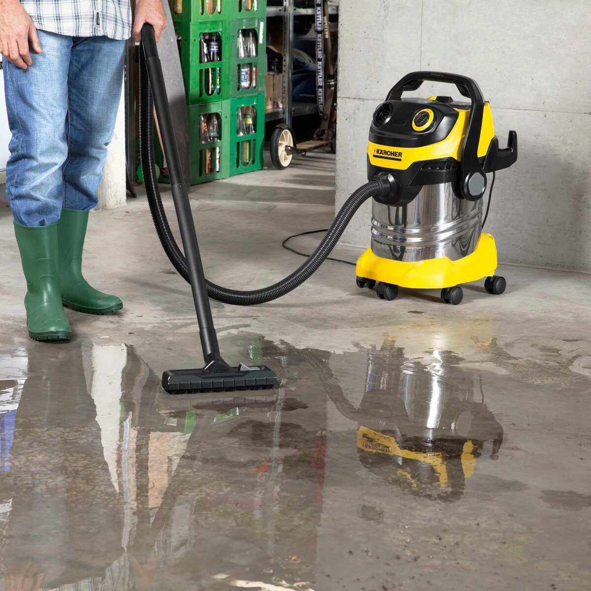 Karcher Wet & Dry Vacuum Cleaner WD5 1100W