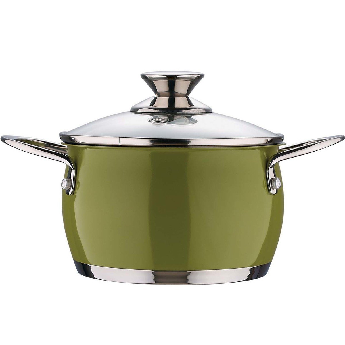 Bergner Stainless Steel Casserole 20cm Assorted Colors