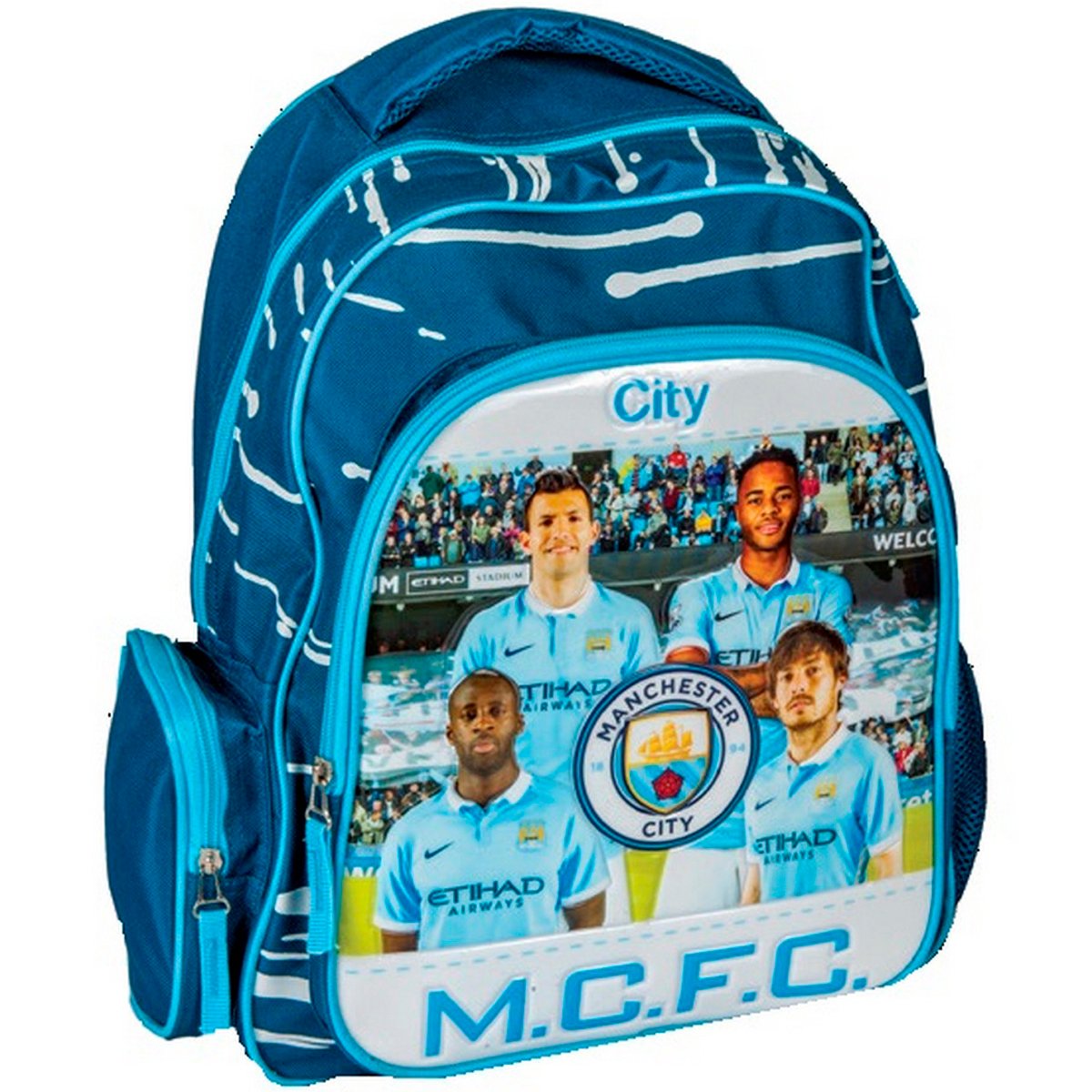 Manchester City School Back Pack 18inch