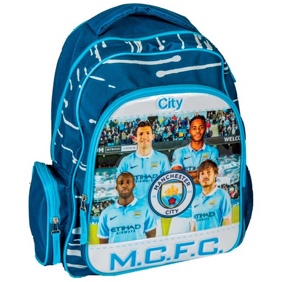 Manchester City School Back Pack 12inch