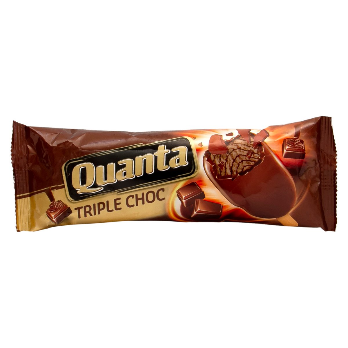 Buy Quanta Triple Chocolate Ice Cream Stick 90 ml Online at Best Price | Ice Cream Impulse | Lulu Kuwait in Saudi Arabia