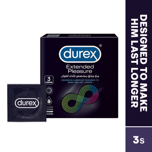 Durex Extended Pleasure Condoms 3pcs