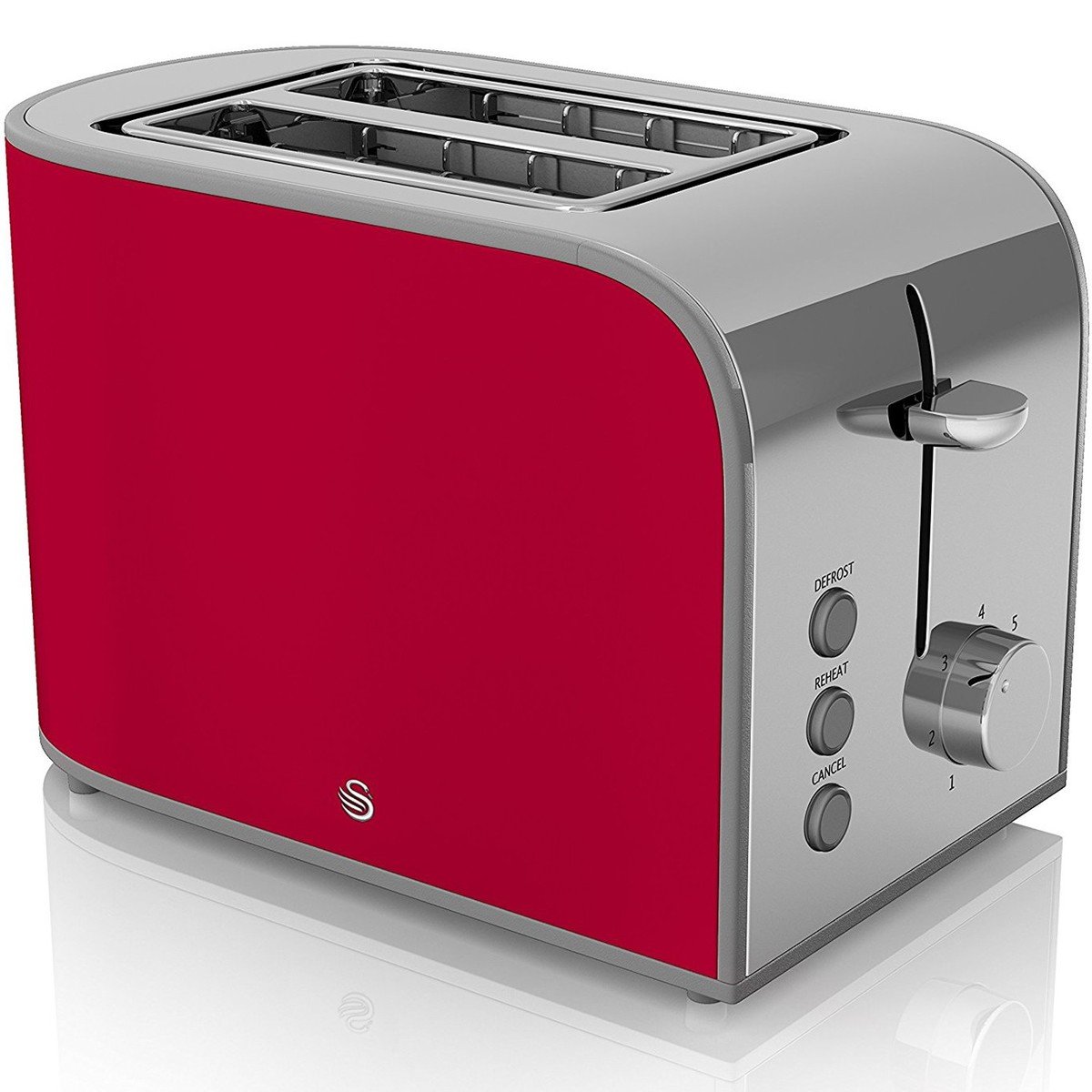 Swan 2 Slice Toaster ST17020 Assorted Colors 1 Piece